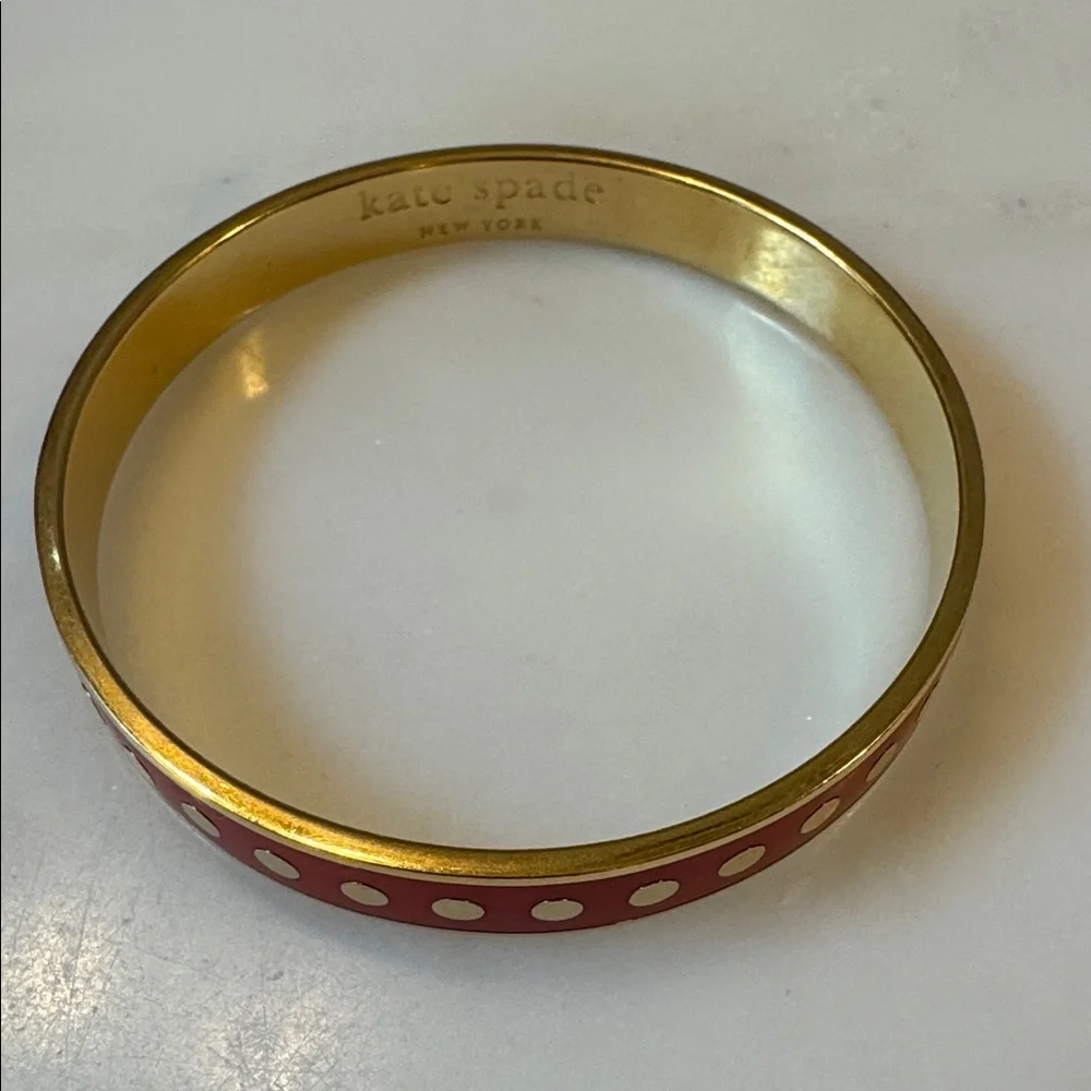 Kate Spade A Penny For Your Thoughts idiom bangle bracelet - Picture 2 of 4